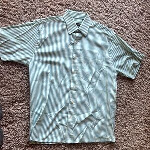 PRIKNIT Blue and Yellow Striped Shirt